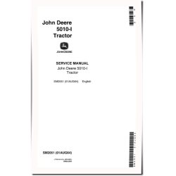 5010-I Tractors Service Manual (SM2051)