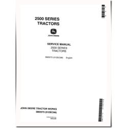 2510 Row-Crop Tractors Service Manual (SM2070)