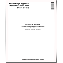 Volume 1 Undercarriage Appraisal Technical Manual (SP326VOL1)