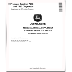 7430E Premium and 7530E Premium Tractors Supplement for Diagnostic Manual (SUPTM8060EP)