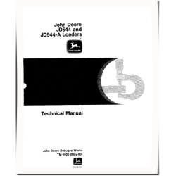 544 and 544A Wheel Loaders Technical Manual (TM1002)