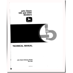 540 and 540A Skidders Technical Manual (TM1003)