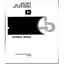 440, 440A and 440B Skidders Technical Manual (TM1009)