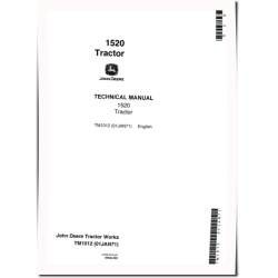 1520 Tractors Technical Manual (TM1012)