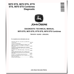 9570 STS, 9670 STS, 9770 STS and 9870 STS Combines Diagnostic Manual (TM101819)