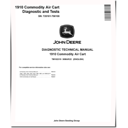 1910 (SN: 725101-750100) Commodity Air Carts Diagnostic Manual (TM102319)