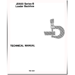 500B Backhoe Loaders Technical Manual (TM1024)