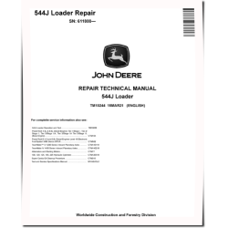 544J (SN. from 611800) 4WD Loaders Repair Manual (TM10244)