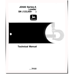 500A (SN: 123000-) Backhoe Loaders Technical Manual (TM1025)