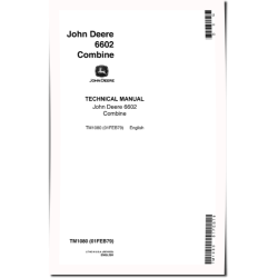 6601 and 6602 Combines Technical Manual (TM1080)