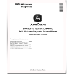 R450 Self-Propelled Windrowers Diagnostic Manual (TM108719)