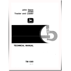 302 and JD302 Tractor Loaders Technical Manual (TM1089)