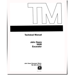 690B Crawler Excavators Technical Manual (TM1093)