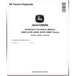 9360R, 9410R, 9460R, 9510R and 9560R 4WD Articulated Tractors Diagnostic Manual (TM110619)