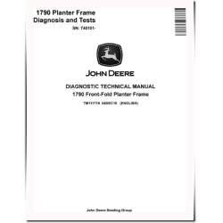 1790 (SN. from 740101) Front-Fold Planters Diagnostic Manual (TM111719)