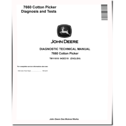 7660 Cotton Pickers Diagnostic Manual (TM111819)