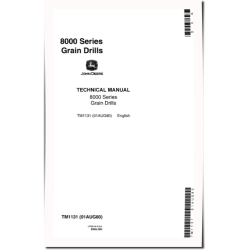 8000 Grain Drills Technical Manual (TM1131)
