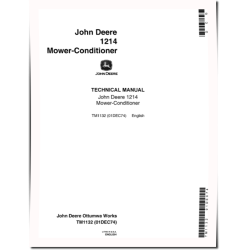 1214 Mower-Conditioners Technical Manual (TM1132)