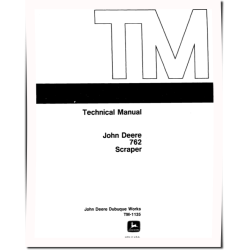 762 Elevating Scrapers Technical Manual (TM1135)