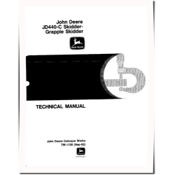 440C Skidders and 440C Grapple Skidders Technical Manual (TM1138)