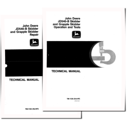 540B Skidders and 540B Grapple Skidders set of Service Manuals (TM1139)