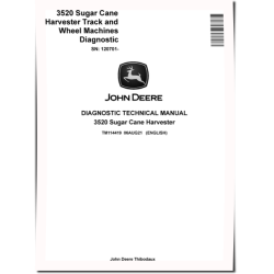 3520 (SN. from 120701) Sugar Cane Harvesters Diagnostic Manual (TM114419)