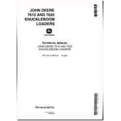 7610 and 7620 Knuckleboom Loaders Technical Manual (TM1146)