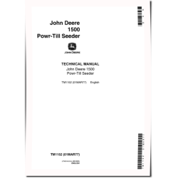 1500 Powr-Till Seeders Technical Manual (TM1152)
