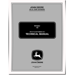 M-Gator A3 Utility Vehicles Technical Manual (TM115719)