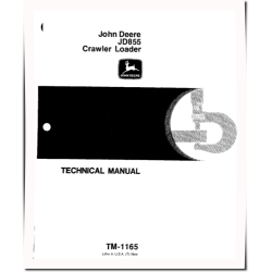 855 and JD855 Crawler Loaders Technical Manual (TM1165)