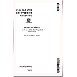 5440 and 5460 (SN: 425001-) Forage Harvesters Technical Manual (TM1177)