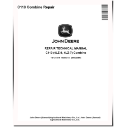 C110 (4LZ-7, 4LZ-9) Combines Repair Manual (TM121419)