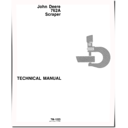 762A Elevating Scrapers Technical Manual (TM1225)