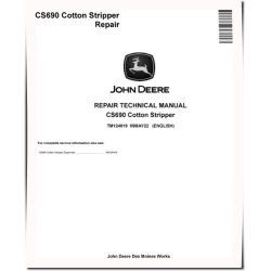 CS690 Cotton Strippers Repair Manual (TM124819)
