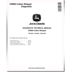 CS690 Cotton Strippers Diagnostic Manual (TM124919)