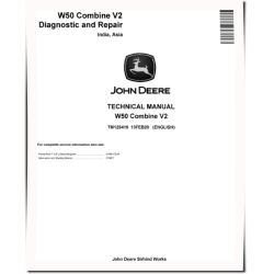 W50 v2 Combines (India, Asia) Technical Manual (TM125419)