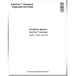 AutoTrac Universal Guidance System Diagnostic Technical Manual (TM126119)