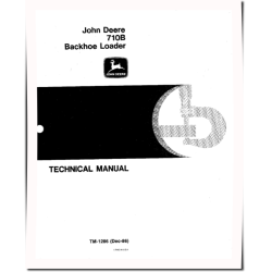 710B Backhoe Loaders Technical Manual (TM1286)