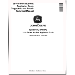 2510C, 2510H, 2510L and 2510S Nutrient Applicator Tools Technical Manual (TM129719)