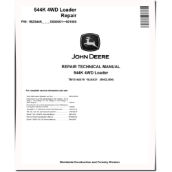 544K (SN: D000001-001000) 4WD Loaders Repair Manual (TM13144X19)