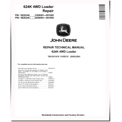 624K (SN. before C001000, D001000) 4WD Loaders Repair Manual (TM13211X19)
