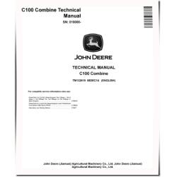 C100 (SN. from 010000), FMWORLD 4LZ-6 and 4LZ-7 Combines Technical Manual (TM132619)