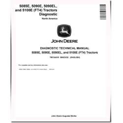 5085E, 5090E, 5090EL and 5100E FT4 Tractors (North American Edition) Diagnostic Manual (TM134419)