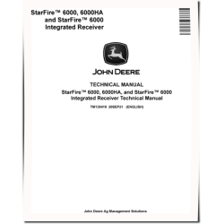 StarFire™ 6000 Integrated receiver, StarFire™ 6000 and 6000HA System Technical Manual (TM135419)