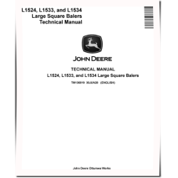 L1524, L1533 and L1534 Large Square Balers Technical Manual (TM136819)