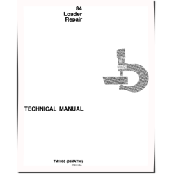 84 Wheel Loaders Repair Manual (TM1398)