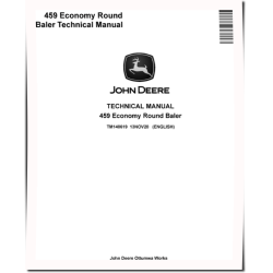 459 Economy Round Balers Technical Manual (TM140619)