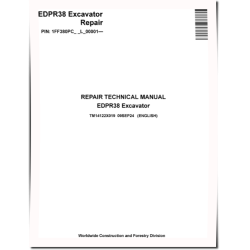 380 P Crawler Excavators (SN. from L_00001) Repair Technical Manual (TM14122X019)