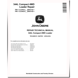 344L (SN. from B043142) Compact 4WD Loaders Repair Manual (TM14280X19)