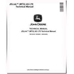 JDLink 4G LTE Modular Telematics Gateways Technical Manual (TM143019)